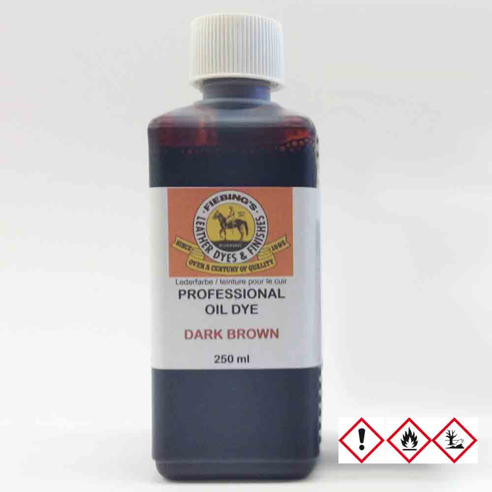 Fiebing's Professional Oil Dye  DARK BROWN 250 ml Darkbraun
